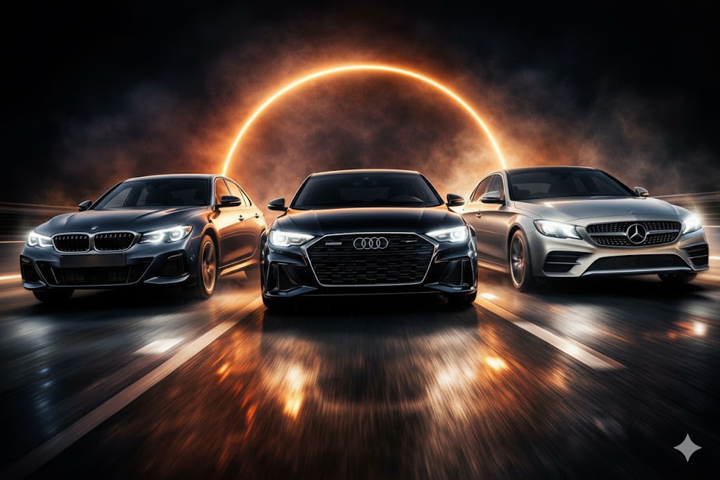 BMW vs Audi vs Mercedes-Benz